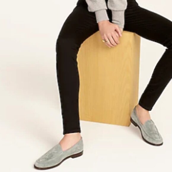 J. Crew 9" Mid-Rise Stretchy Toothpick "New Black" Jean Size 28 - Picture 6 of 6